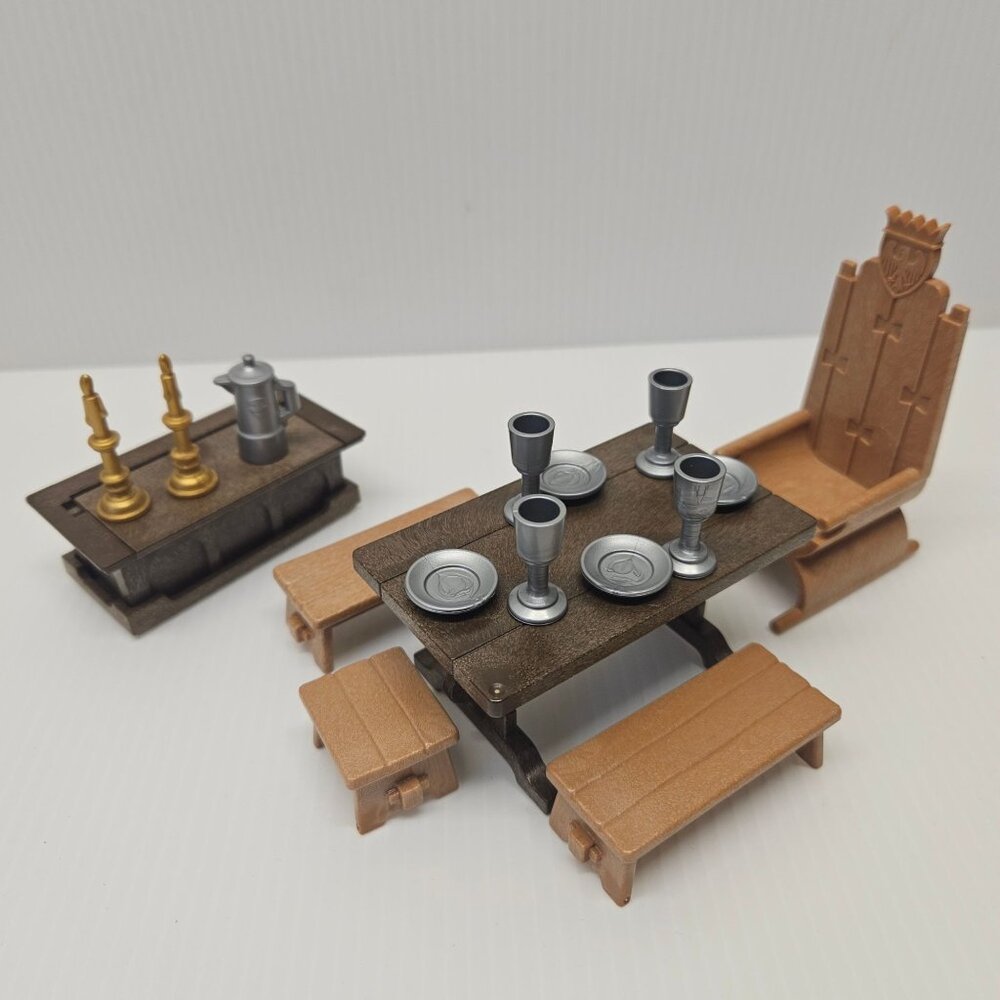 Playmobil Great Hall Interior 6377 Add On Series for Knights Castle Complete